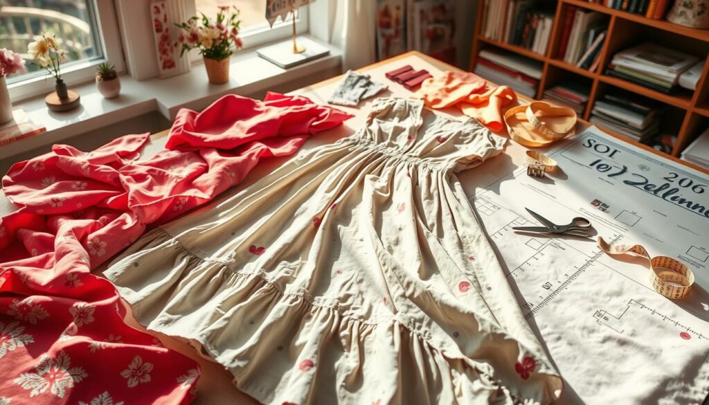 Tipps zur Anpassung Sommerkleid