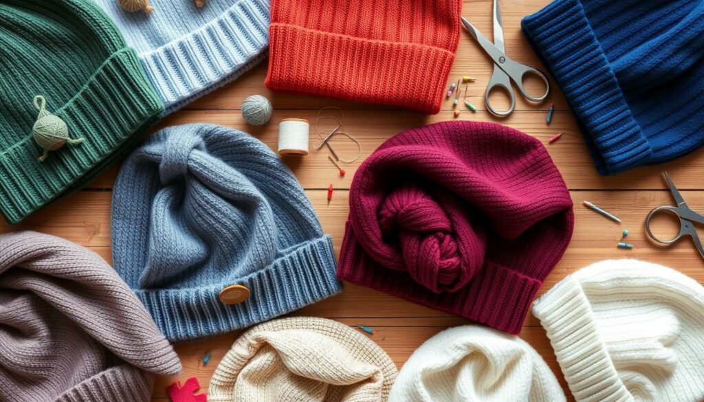 beanie nähen Muster